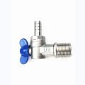 ss304 stainless steel Water flow  hydraulic control angle valve 1' best welcome fashion angle radiator valve,angle valve